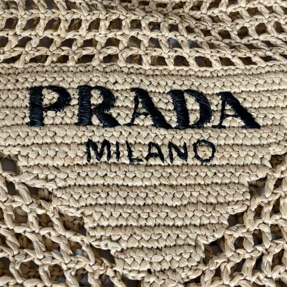 Authentic Prada Crochet Tote Bag - Picture 4 of 7